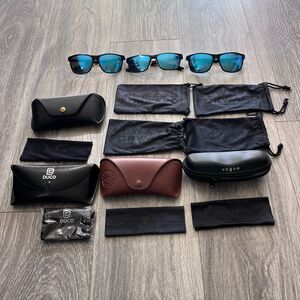 Polarized Sunglasses & Case Bundle – ATTCL, DUCO, Vogue Fair used condition